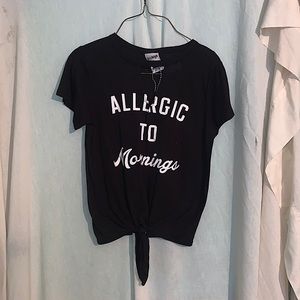 allergic to mornings jerryleigh tee